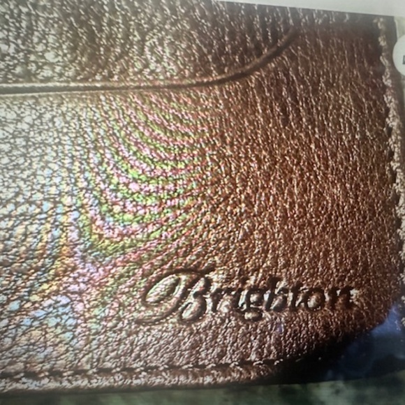 Brighton NEW Snake Print Leather Wallet with Strap - COMES WITH DUSTBAG!! - Picture 8 of 15